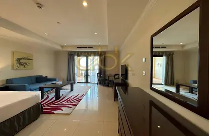 Apartment - Studio - 1 Bathroom for rent in East Porto Drive - Porto Arabia - The Pearl Island - Doha