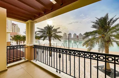 Townhouse - 1 Bedroom - 1 Bathroom for rent in Viva East - Viva Bahriyah - The Pearl Island - Doha