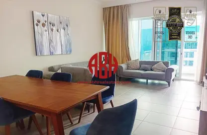 Apartment - 2 Bedrooms - 2 Bathrooms for rent in Burj Al Marina - Marina District - Lusail