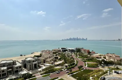 Water View image for: Apartment - 2 Bedrooms - 4 Bathrooms for rent in Viva West - Viva Bahriyah - The Pearl Island - Doha, Image 1