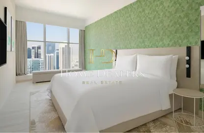 شقق فندقية - غرفة نوم - 1 حمام للايجار في الخليج الجنوبي - الخليج الغربي - الدوحة