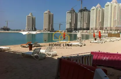 Apartment - Studio - 1 Bathroom for sale in Viva East - Viva Bahriyah - The Pearl Island - Doha