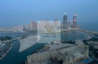 Apartment - 2 Bedrooms - 4 Bathrooms for rent in Zig Zag Tower A - Zig Zag Towers - West Bay - Doha