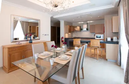 شقة - 2 غرف نوم - 3 حمامات للايجار في اجنحة بلال بيرل - فيفا بحرية - جزيرة اللؤلؤة - الدوحة