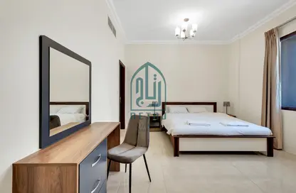 Room / Bedroom image for: Apartment - 2 Bedrooms - 2 Bathrooms for rent in Fox Hills A13 - Fox Hills - Lusail, Image 1