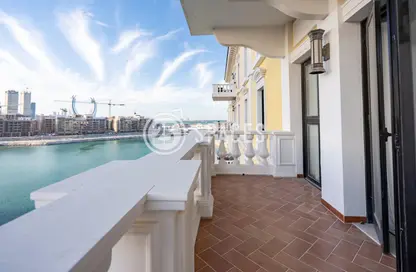 Balcony image for: Apartment - 2 Bedrooms - 3 Bathrooms for sale in Mercato - Qanat Quartier - The Pearl Island - Doha, Image 1