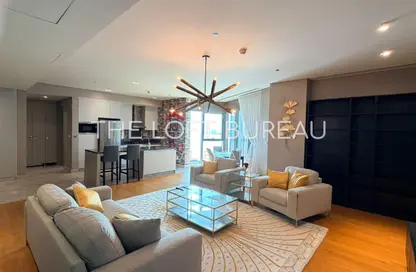 Apartment - 1 Bedroom - 2 Bathrooms for rent in Seef Lusail Tower 1 - Seef Lusail - Lusail City - Lusail