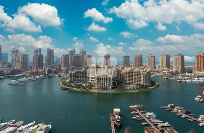 Apartment - 2 Bedrooms - 3 Bathrooms for sale in East Porto Drive - Porto Arabia - The Pearl Island - Doha