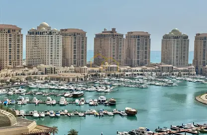 Apartment - 1 Bedroom - 1 Bathroom for rent in East Porto Drive - Porto Arabia - The Pearl Island - Doha
