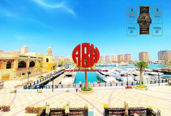 تاون هاوس - غرفة نوم - 2 حمامات للايجار في برج 14 - بورتو أرابيا - جزيرة اللؤلؤة - الدوحة