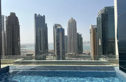 Apartment - 2 Bedrooms - 3 Bathrooms for rent in West Bay Tower - West Bay - West Bay - Doha