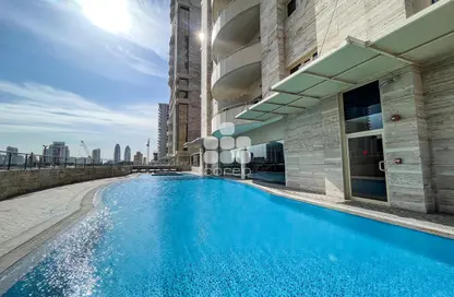 Pool image for: Apartment - 2 Bedrooms - 3 Bathrooms for rent in Lusail Residence - Marina District - Lusail, Image 1
