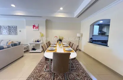 Apartment - 1 Bedroom - 2 Bathrooms for rent in East Porto Drive - Porto Arabia - The Pearl Island - Doha