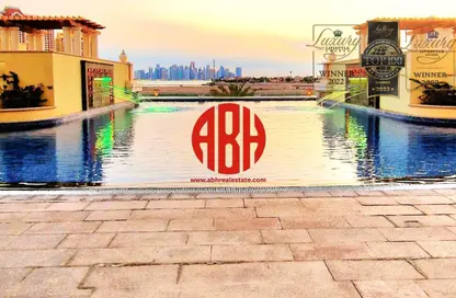 Apartment - 3 Bedrooms - 4 Bathrooms for rent in Viva West - Viva Bahriyah - The Pearl Island - Doha