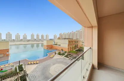 Apartment - Studio - 1 Bathroom for rent in Viva West - Viva Bahriyah - The Pearl Island - Doha Apartment - Studio - 1 Bathroom for rent in Viva West - Viva Bahriyah - The Pearl Island - Doha