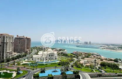 Apartment - 2 Bedrooms - 3 Bathrooms for rent in Abraj Bay - Abraj Quartiers - The Pearl Island - Doha