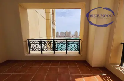 Apartment - Studio - 1 Bathroom for rent in Viva East - Viva Bahriyah - The Pearl Island - Doha