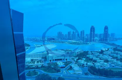شقة - غرفة نوم - 2 حمامات للايجار في برج زجزاج  ا - أبراج زجزاج - الخليج الغربي - الدوحة