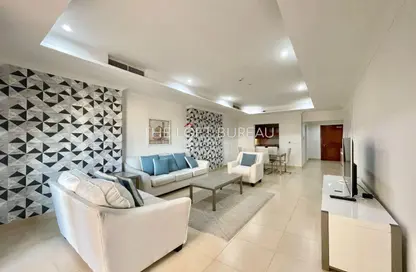 Apartment - 1 Bedroom - 2 Bathrooms for rent in West Porto Drive - Porto Arabia - The Pearl Island - Doha