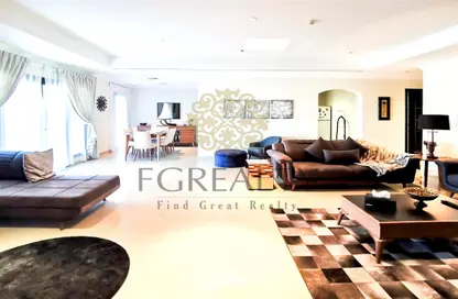 Apartment - 2 Bedrooms - 2 Bathrooms for rent in West Porto Drive - Porto Arabia - The Pearl Island - Doha