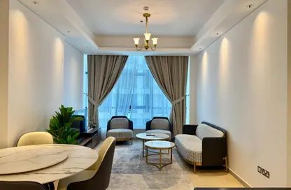 Apartment - 2 Bedrooms - 2 Bathrooms for rent in Marina Tower 21 - Marina District - Lusail