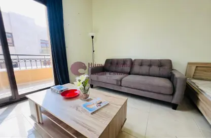 Living Room image for: Apartment - 1 Bathroom for rent in Fox Hills A13 - Fox Hills - Lusail, Image 1