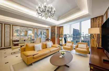 شقة - 2 غرف نوم - 4 حمامات للايجار في فندق دوسيت اند سويتس الدوحة - شارع الدبلوماسي - الخليج الغربي - الدوحة