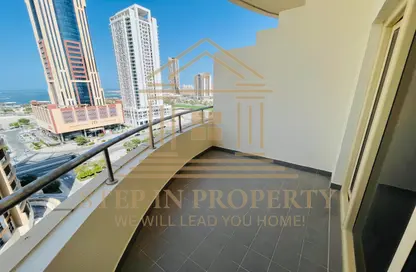 Apartment - 2 Bedrooms - 2 Bathrooms for rent in Marina Residences 195 - Marina District - Lusail