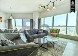 صورةغرفة المعيشة لـ: شقة - 1 غرفة نوم - 2 حمامات للكراء في برج المنا - الطريق الدائري الثالث - السد - الدوحة, صورة 1