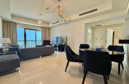 Apartment - 2 Bedrooms - 3 Bathrooms for rent in Burj DAMAC Waterfront - Waterfront Residential - The Waterfront - Lusail