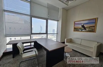 Living Room image for: Full Floor - Studio - 4 Bathrooms for rent in Lusail City - Lusail, Image 1