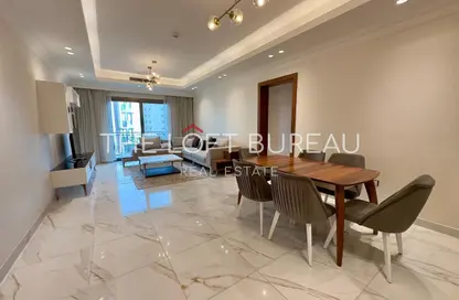 شقة - 2 غرف نوم - 2 حمامات للايجار في شقق جاردينو - جزيرة اللؤلؤة - الدوحة