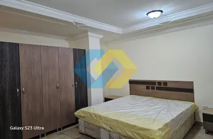 Room / Bedroom image for: Apartment - 1 Bedroom - 2 Bathrooms for rent in Najma Street - Najma - Doha, Image 1