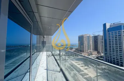 Apartment - 2 Bedrooms - 3 Bathrooms for rent in Lusail Marina Heights - Marina District - Lusail