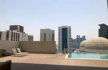 شقة - 2 غرف نوم - 3 حمامات للايجار في برج وست باي - الخليج الجنوبي - الخليج الغربي - الدوحة