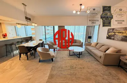 شقة - 2 غرف نوم - 4 حمامات للايجار في برج مارينا 02 - منطقة المارينا - الوسيل