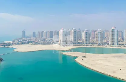 (بنتهاوس  (روف - 4 غرف نوم - 5 حمامات للايجار في فيفا بحرية شرق - فيفا بحرية - جزيرة اللؤلؤة - الدوحة