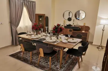 Dining Room image for: Villa - 4 Bedrooms - 5 Bathrooms for rent in Bu Hamour Street - Abu Hamour - Doha, Image 1
