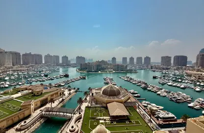 Apartment - 3 Bedrooms - 4 Bathrooms for rent in East Porto Drive - Porto Arabia - The Pearl Island - Doha