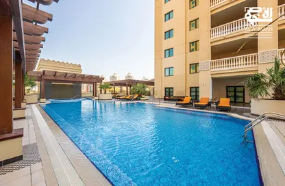 Apartment - Studio - 1 Bathroom for rent in Regency Pearl 2 - Regency Pearl 2 - The Pearl Island - Doha