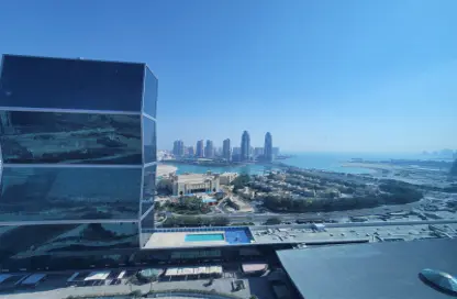 Apartment - 1 Bedroom - 2 Bathrooms for rent in Zig Zag Tower B - Zig Zag Towers - West Bay - Doha