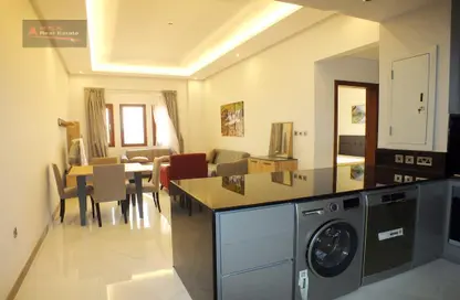 Kitchen image for: Apartment - 1 Bedroom - 2 Bathrooms for rent in Piazza 3 - La Piazza - Fox Hills - Lusail, Image 1