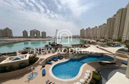 Apartment - 1 Bedroom - 1 Bathroom for rent in Viva Bahriyah - The Pearl Island - Doha