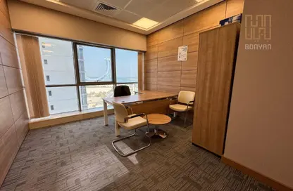 Office Space - Studio - 2 Bathrooms for rent in Lusail Marina Heights - Marina District - Lusail