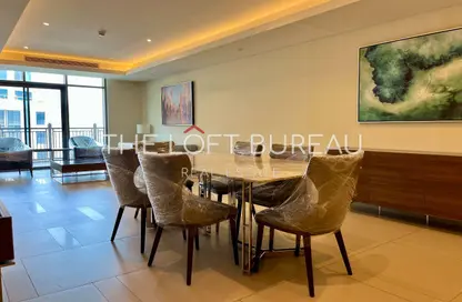 Apartment - 2 Bedrooms - 3 Bathrooms for rent in Tower 1 - Abraj Quartiers - The Pearl Island - Doha