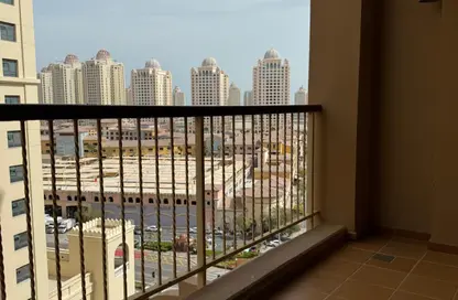 Apartment - 1 Bedroom - 2 Bathrooms for rent in West Porto Drive - Porto Arabia - The Pearl Island - Doha