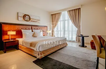 Room / Bedroom image for: Apartment - 1 Bedroom - 2 Bathrooms for rent in Old Al Ghanim - Al Ghanim - Doha, Image 1