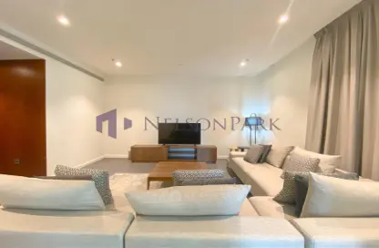 Living Room image for: Apartment - 2 Bedrooms - 3 Bathrooms for rent in Msheireb Downtown Doha - Doha, Image 1