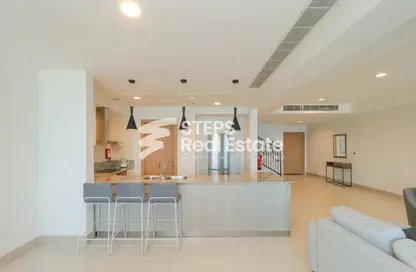 Kitchen image for: Penthouse - 3 Bedrooms - 4 Bathrooms for rent in Viva West - Viva Bahriyah - The Pearl Island - Doha, Image 1