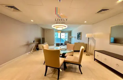 Apartment - 2 Bedrooms - 3 Bathrooms for rent in Burj DAMAC Marina - Marina District - Lusail